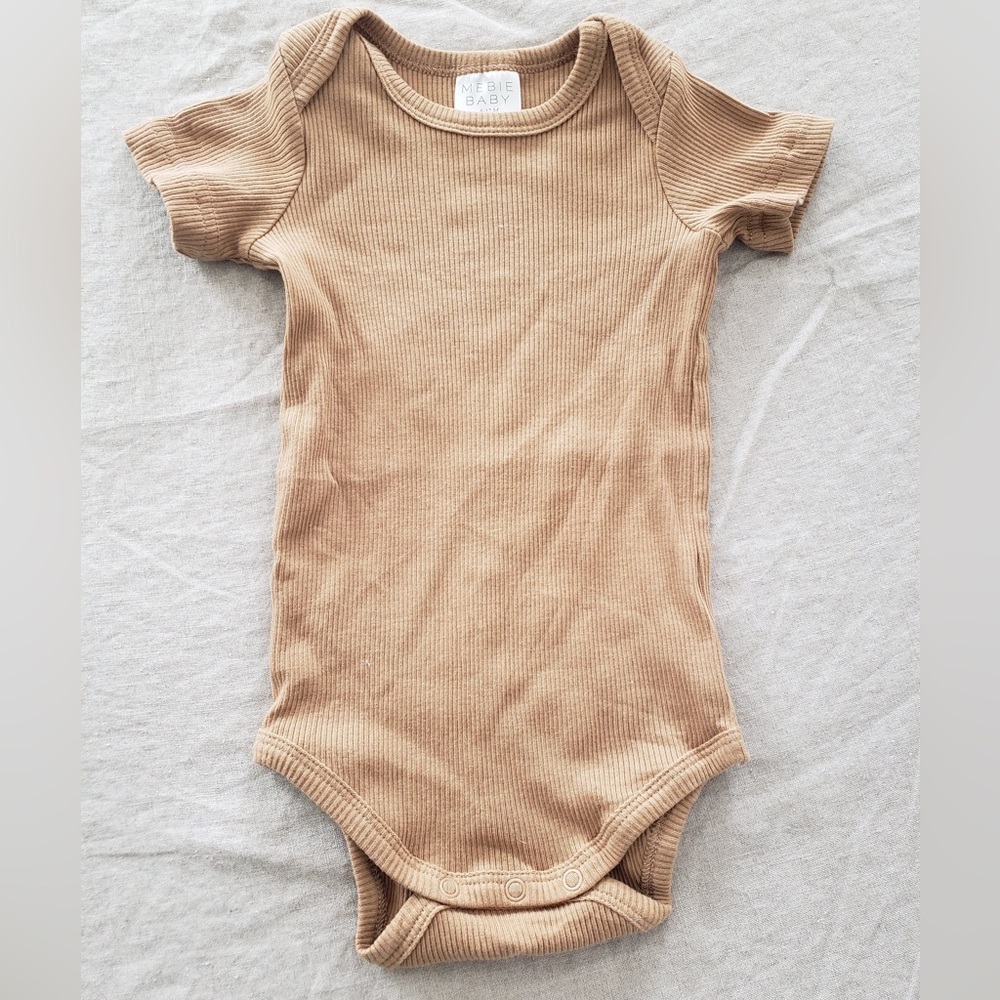 Mebie Baby Organic Cotton Bodysuit - gender neutral